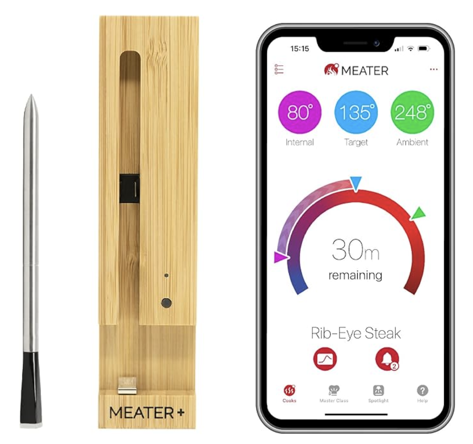 Meater Plus Smart Wireless Meat Thermometer